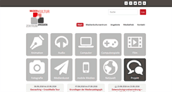 Desktop Screenshot of medienkulturzentrum.de