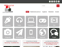 Tablet Screenshot of medienkulturzentrum.de